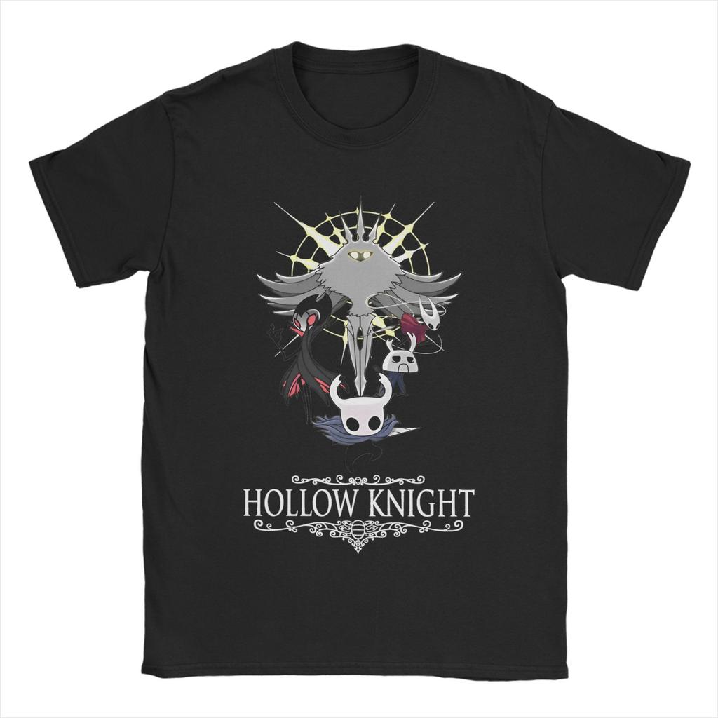Hollow Knight Silksong T Shirt Indie Games Adventure 100% Cotton Clothing Crazy Short Sleeve Round Neck Tees Big Size T-Shirt