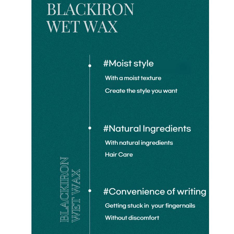 Mielle Black Iron Wet Wax 150g