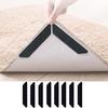 Carpet Non-Slip Sticker Reusable Washable Anti-Slip Mat Anti Curling Rug Pads Floor Carpet Corner Clip Fixed Grippers Tape