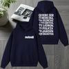 Melendi Jardín Con Enanitos Double Sided Printed Winter Hoodie Vintage Streetwear Women Casual Sweatshirt