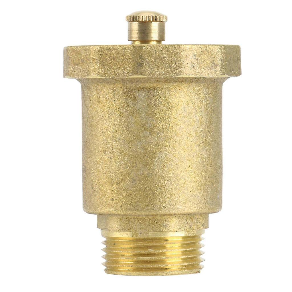 Brass Automatic Air Vent Valve 3/4 Inch Male Thread For Solar Water