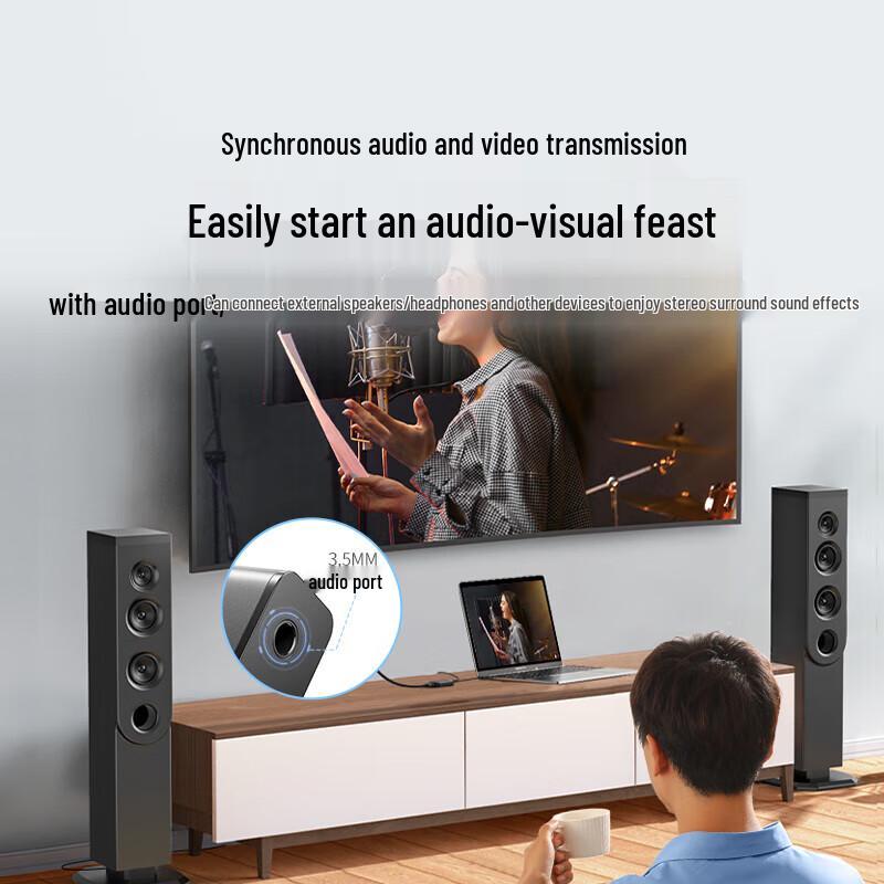 Ugreen HDMI to VGA Converter with Audio and Power