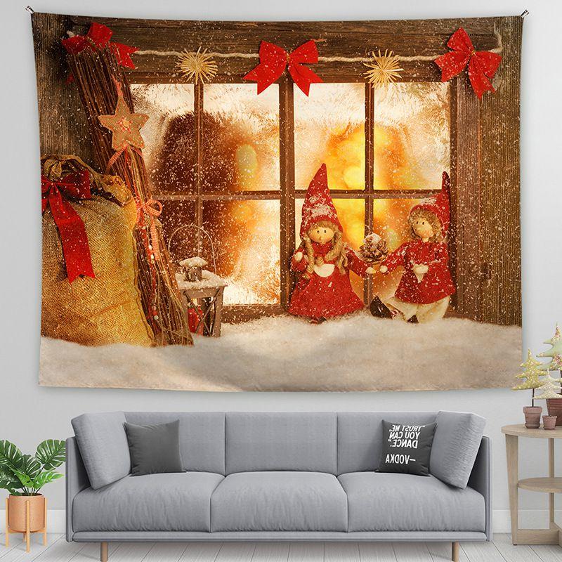 Festive Christmas Tapestry Background Cloth For Party Decor And More