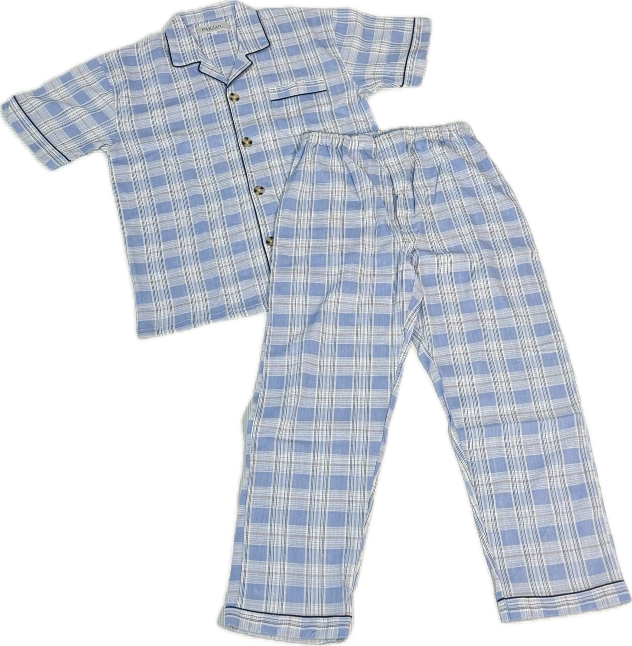 

Уход за больными Большая ива с застежкой спереди Уход за пожилыми [карта доверия] Мужская пижама, Пуговицы, Ткань, Лето, 100% хлопок, [Мужская, Уход, Госпитализация,