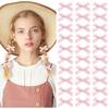 30pcs/set Mini Bowknot Hair Clips for Women Girls Sweet Lovely Colorful Ribbon Braided Hairpins Headwear Hair Accessories