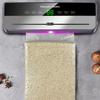 Vacuum Sealer Dry Wet Food Storage Sealing Machine with Built-In Cutter + 30 Textured Bags