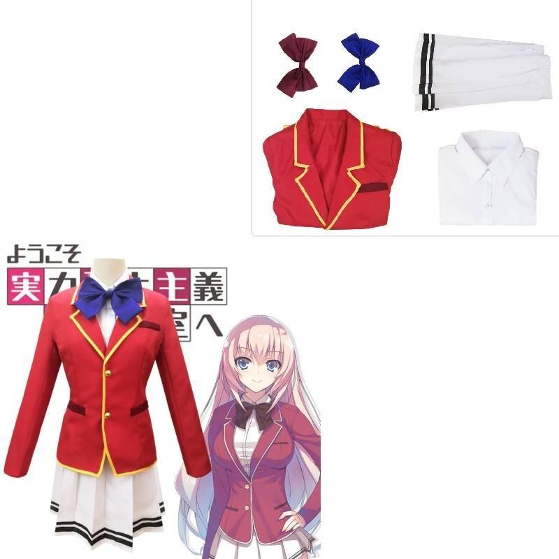 Anime Classroom Of The Elite Horikita Suzune Cosplay Kostymer Fans Mote