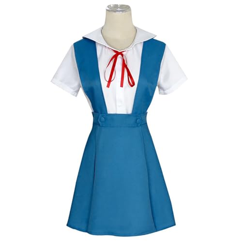 ZOMOZO Ayano Rei Asuka anime uniform cosplay costume accessories stage cultural festival Halloween party popular manga disguise