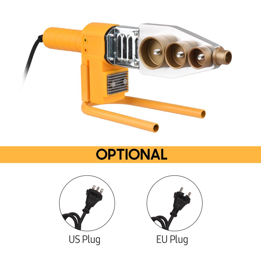 Plastic Pipe Welding Machine Socket Fusion Welder with Double Heat Dissipation 6 Die Heads 20  25  32  40  50  63mm