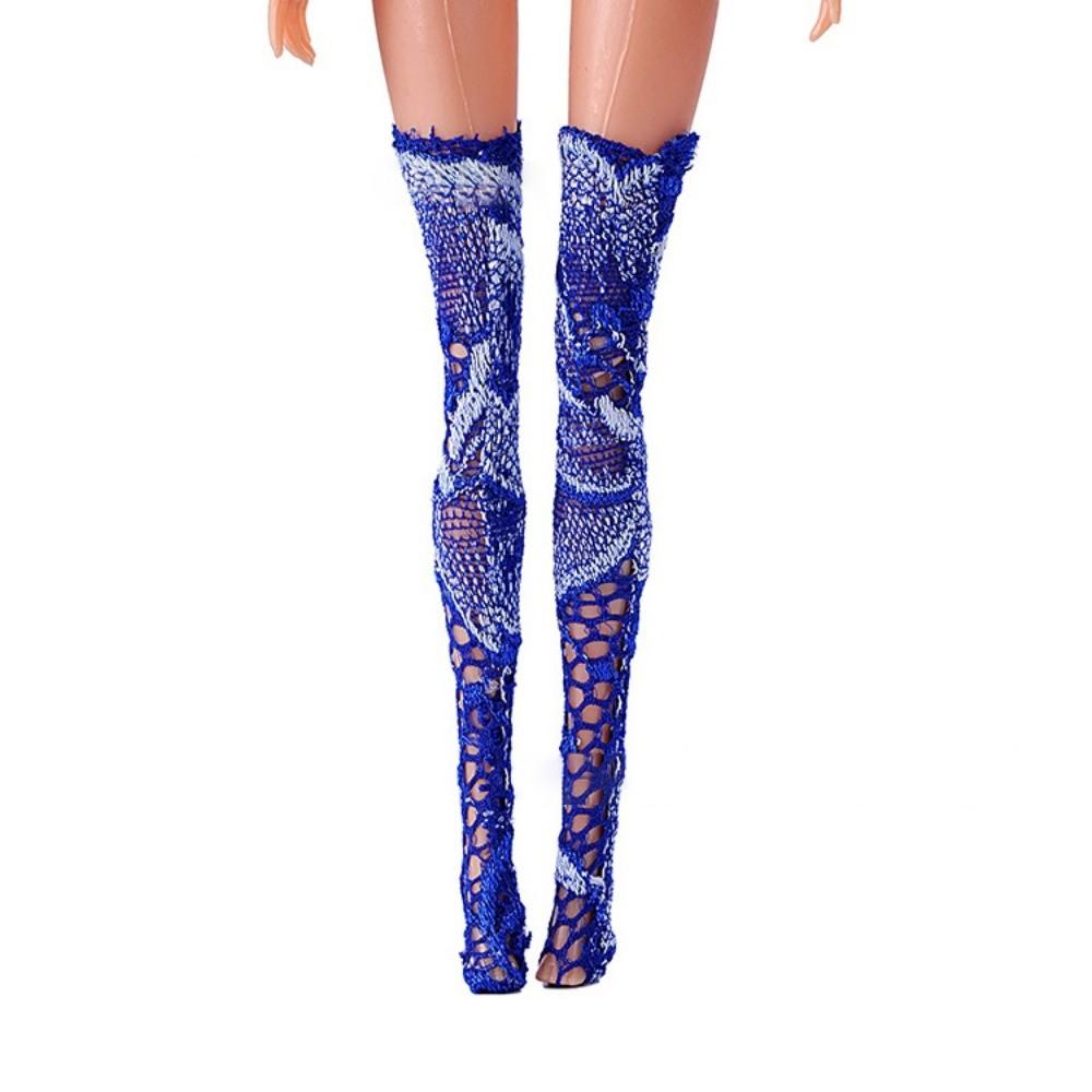 Fashion Lace Stockings Handmade Dress Clothes New Casual Wear Accessories for 1/6 Doll