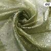 1M Hot Stamping Silver Creative Meteor Pattern Organza Designer Fabric Gauze Tulle Fabric Diy Dress Stage Clothing Decor