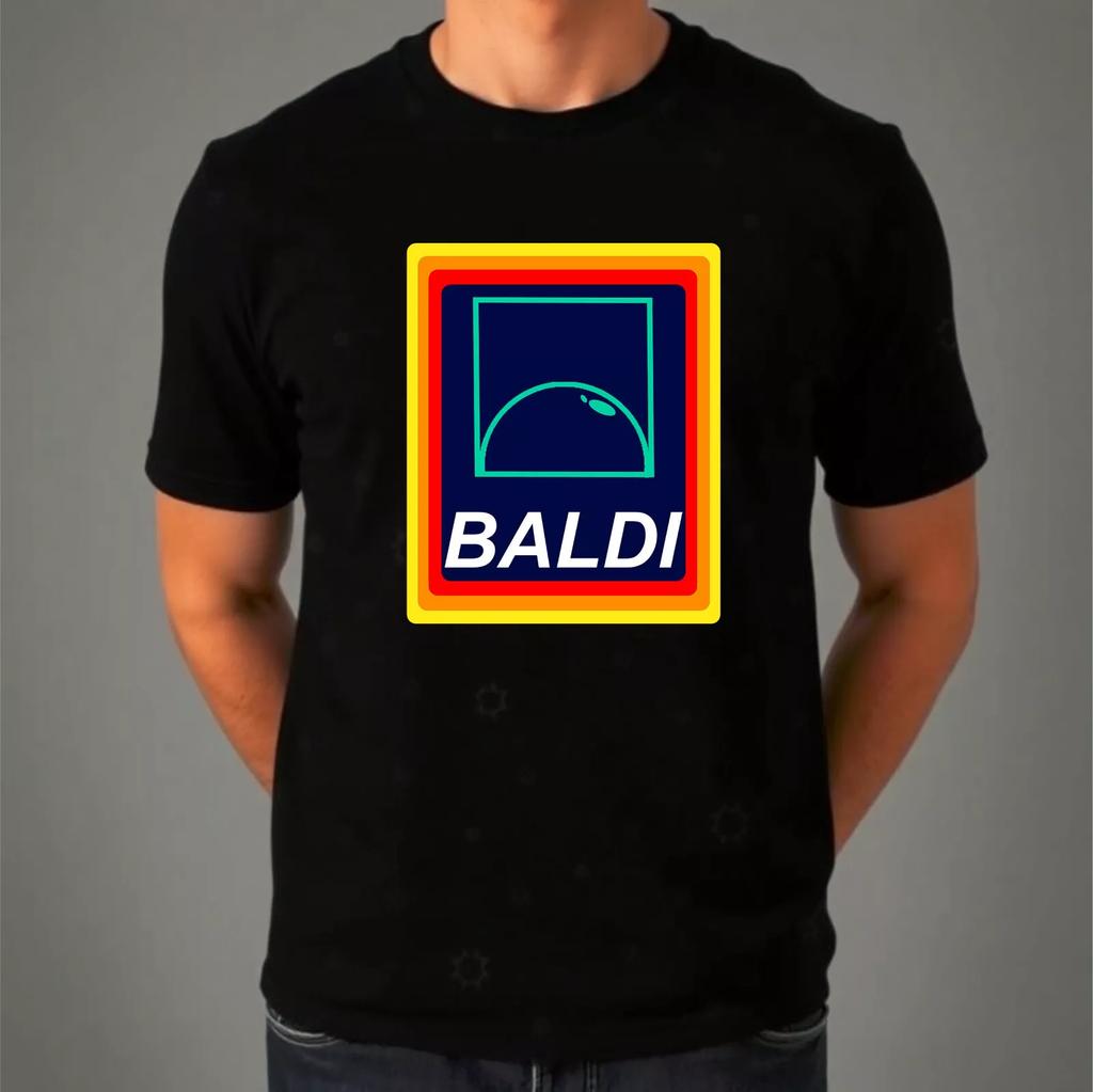 Mens Funny T-Shirt, Baldi Parody Gift For Dad Regular Fit Tee Top