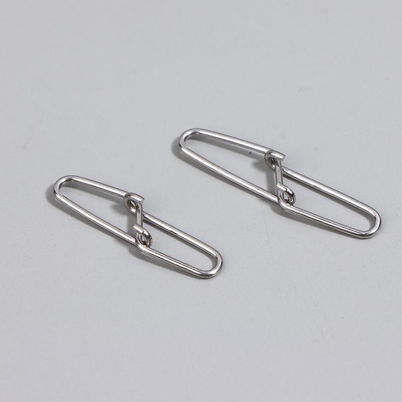 Double Buckle Pin Bfp-300 Stainless Steel High Tensile Strength Durable Smooth Anti Fall Off Fishing Accessories For Sea Fishing