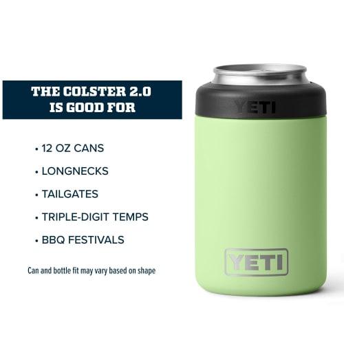 YETI Rambler 12oz Colster Can Insulator for Standard Size Cans, Key Lime (No Filling)