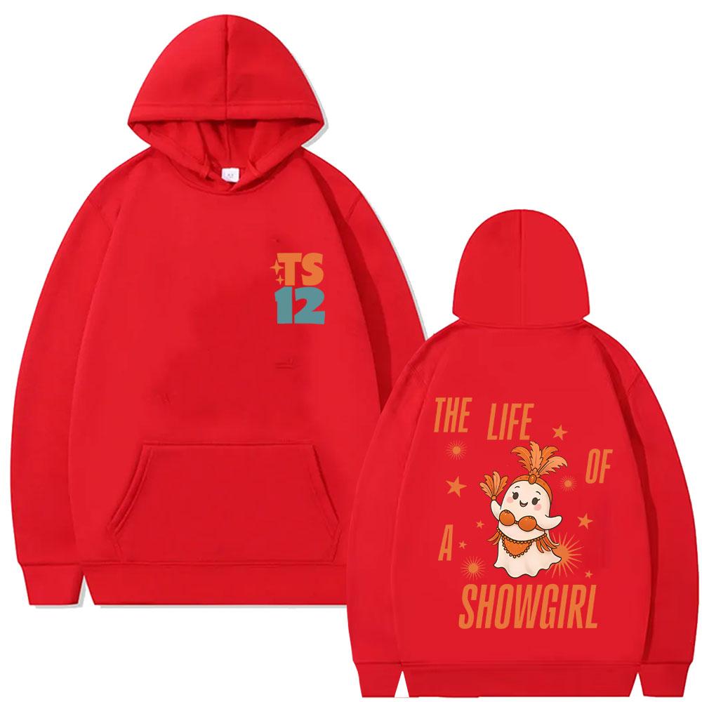 The Life of A Showgirl Album Graphic Hoodie Fans Gift Men Women Fashion Casual Fleece Pullover Male Cool Streetwear