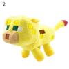 Niedlicher Lebensechter Look Hohe Simulation Bequem Minecraft Plüschpuppe Stofftier Cartoon Spielpuppe Schwein Tintenfisch Katze Plüschtier Heimschmuck