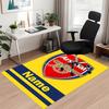 Custom Name Arsenal F.C Printed Carpet, for Office Chair Living Room Bedroom Kitchen Room Decor Gifts.