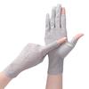 UV Protection Summer Sunscreen Gloves Ice Silk Lace Anti-UV Mittens Slip Resistant Breathable Cycling Driving Gloves Sports