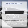 B-Pillar Side Molding Windshield Door Outer Trim Right (Passenger Side Replacement For 2008-2016 Chrysler Town Country,2008- Dodge Grand Caravan