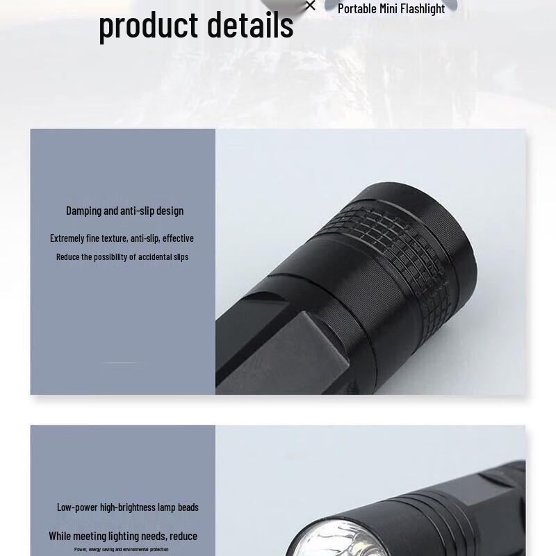 Portable Mini LED Flashlight