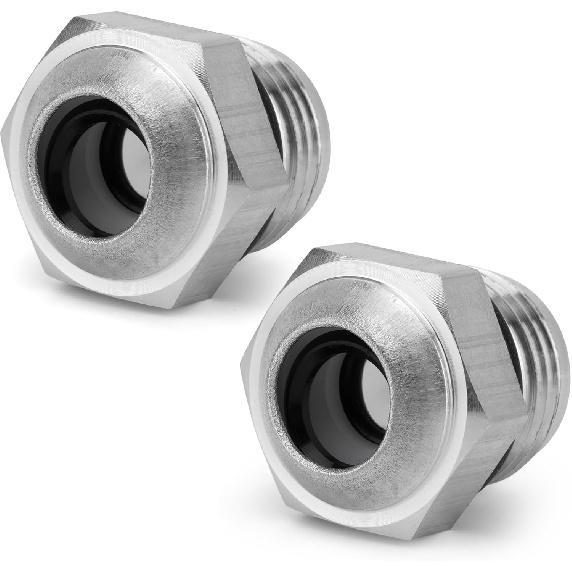 Getriebeölkühler Ölschlauchverbinder YL3Z7D273AA für 2001-08 Ford F-150 | Kompatibel mit 2001-2005 Ford Expedition, 2006-2008 Lincoln Mark LT,
