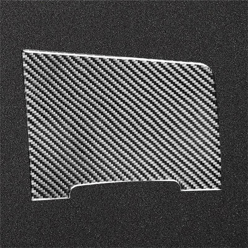 Carbon Fiber Center Control Cup Holder Panel Cover Trim Sticker For Buick Regal 2017- Accessories