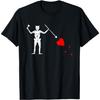 North Carolina Piratenflagge OBX Blackbeards Jolly Roger Shirt T-Shirt