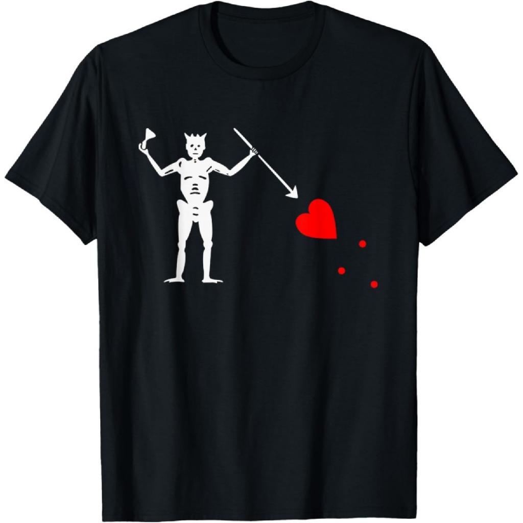 North Carolina Pirate Flag OBX Blackbeards Jolly Roger Shirt T-Shirt
