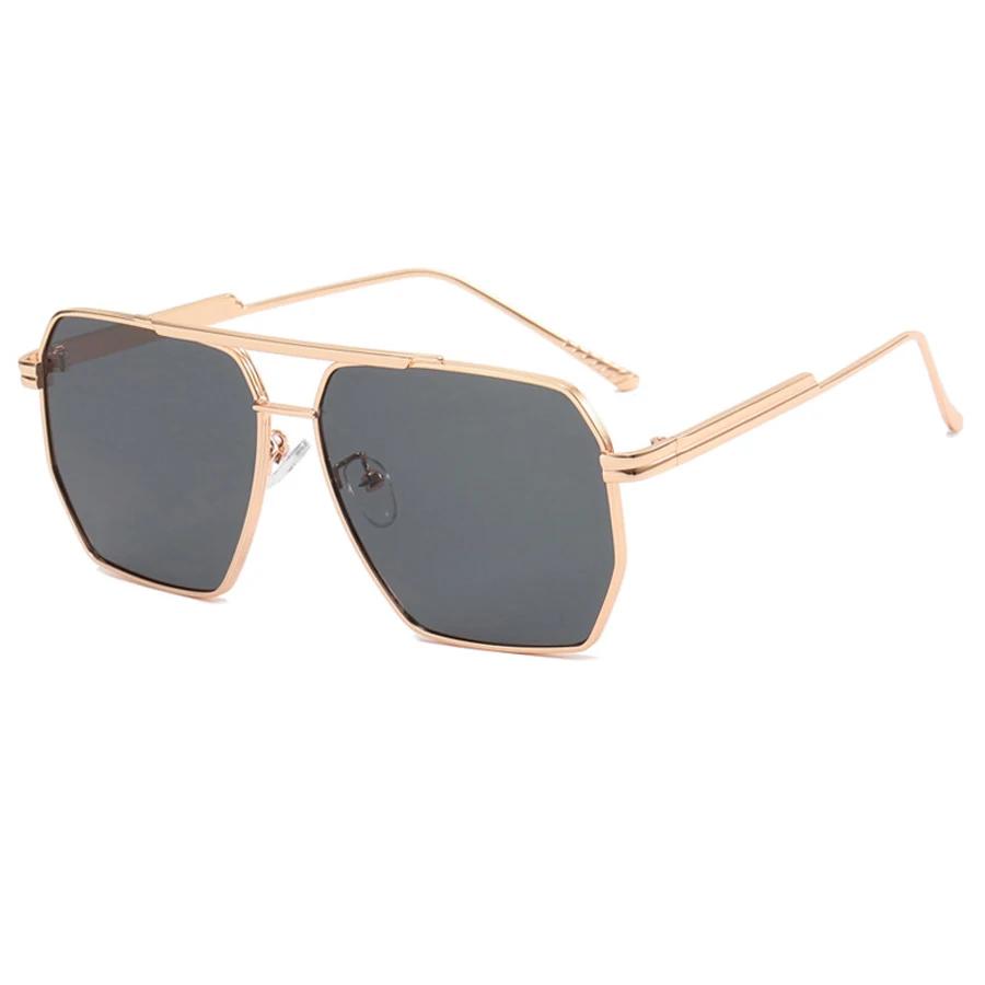 Oversized Square Sunglasses Women Men Luxury Brand Vintage Sun Glasses Men Frame Glasses Black Shield Sunglasses UV400