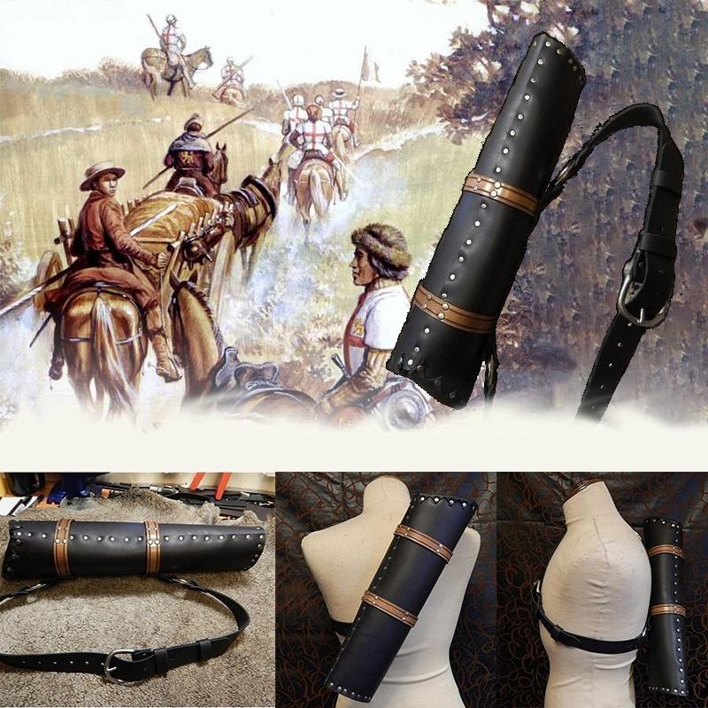 Buy Shoulder Back Quiver Design High Quality Medieval Leather Quiver