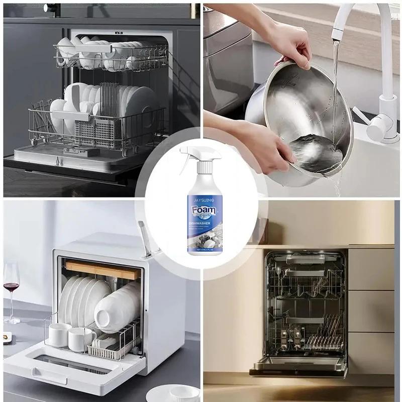 120ml Special Dishwasher Foam Cleaner Strong Cleaning Removes Stubborn Oil Stains Purifies Odors A Must-Have In The Kitchen