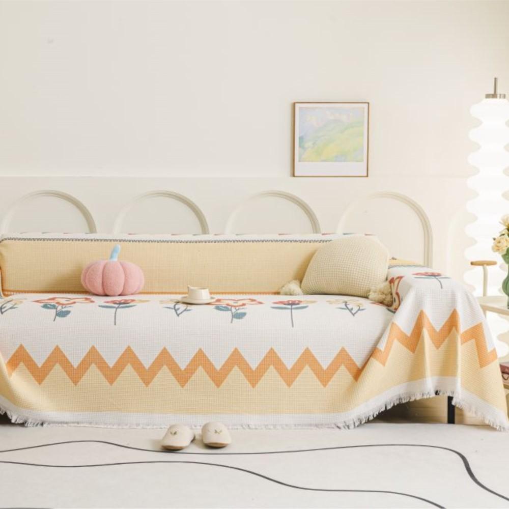 Bohemia Sofa Cover Throw Blankets for Living Room Position Modern Throw Camping Picnic Blanket Cover Waffle Fundas Sofas
