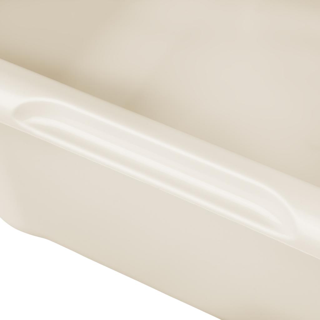 KADAX Square Bowl Plastic Basin Large With Handles