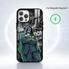MF-DOOMs-Rapper Phone Case For iPhone 14,16,15,13,17,12,Plus,Pro,Max Magnetic For Magsafe Frosted Cover