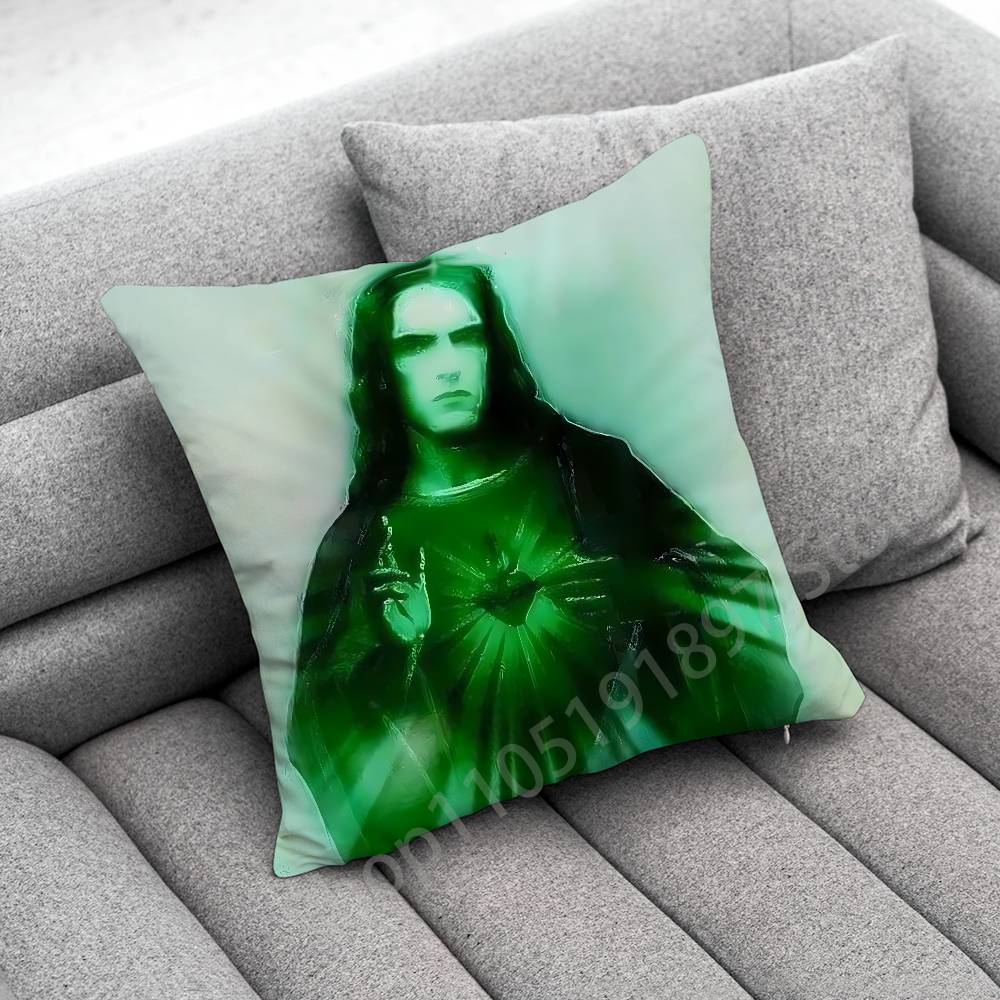 P-Peter Steele T-Type O Negative Bloody Kisses Throw Pillow Case For 45*45Cm 40Cm 55Cm 50Cm 30Cm Square Car Pillowcase Shell