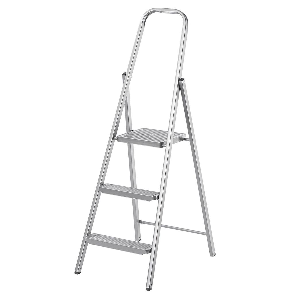 KADAX Drabina Stalowa 3-6 Stopniowa Uniwersalna Jednostronna Składana Domowa