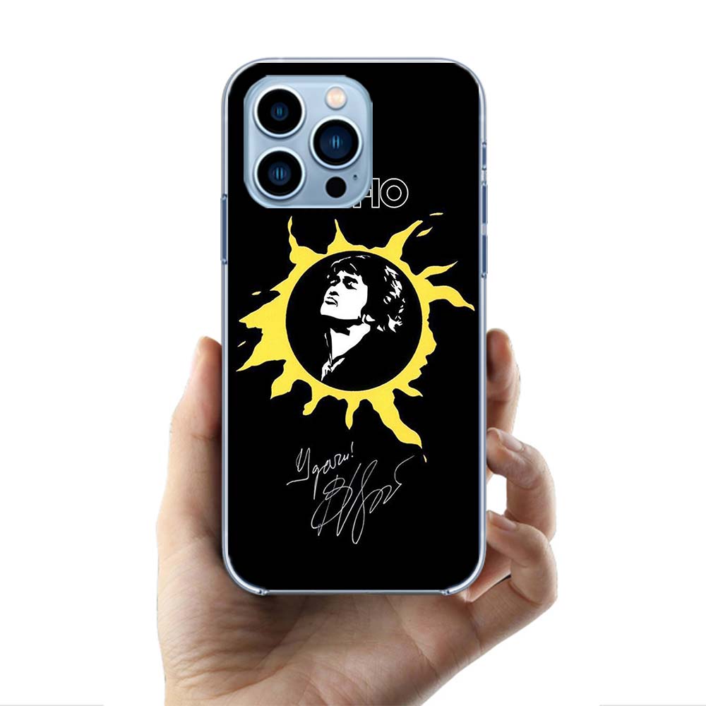 Viktor Tsoi Cases Phone Case For Iphone 17E 16E 17 Air 16 Pro Max 15 Pro 14 Plus 11 13 12 Mini Cover Cases Compatible with Suita