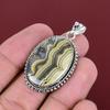 Schalenblende Pendant 925 Sterling Silver Pendant Natural Gemstone Jewelry Handmade Pendant Birthstone Pendant Gifts for Him Silver Jewelry