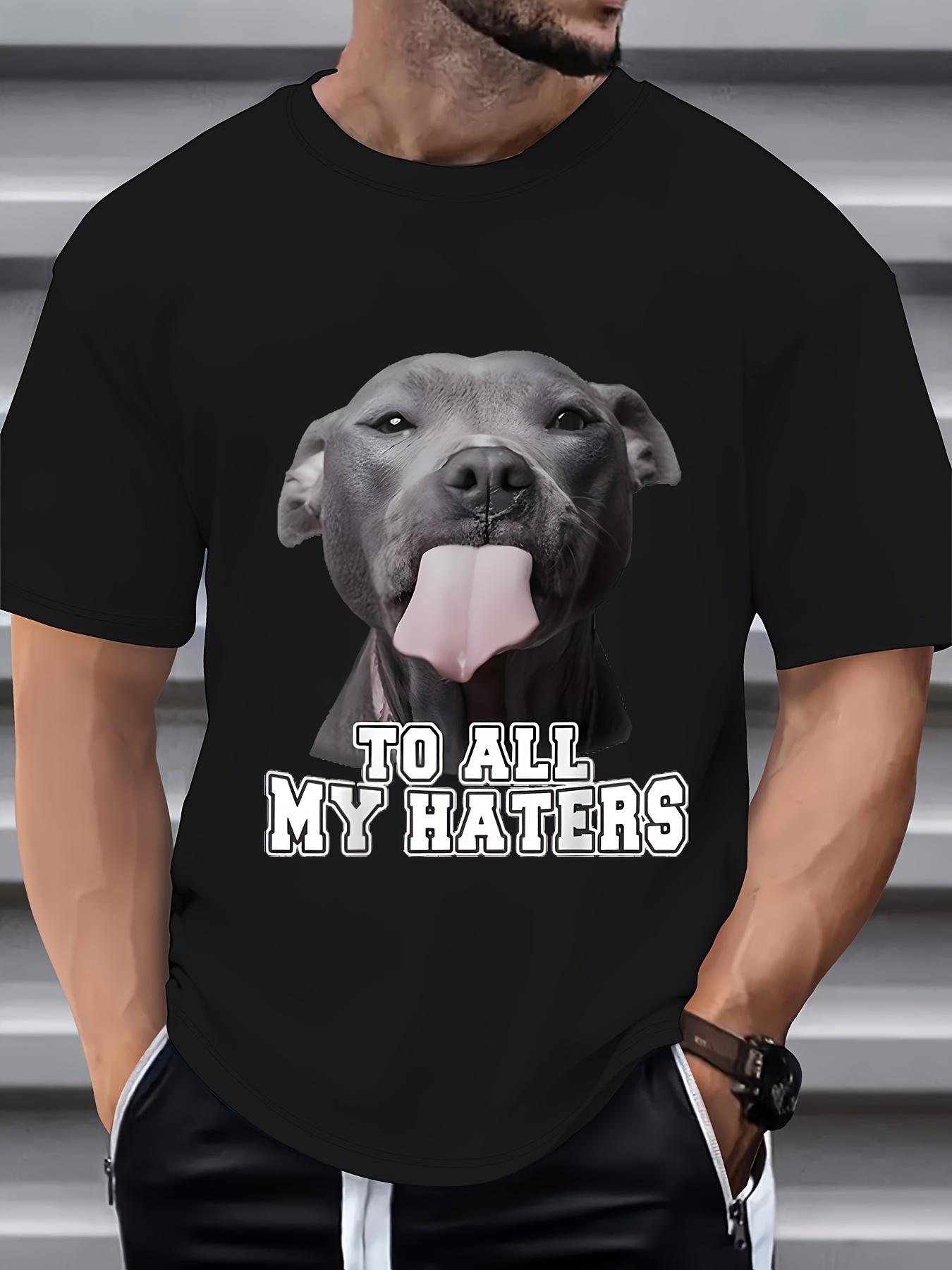 T-Shirt y2k All My Haters Dog S