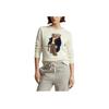 Polo Ralph Lauren Cartoon Loose Pullover Round Neck Long Sleeve Sweater Women sweater Off-White 211910427001