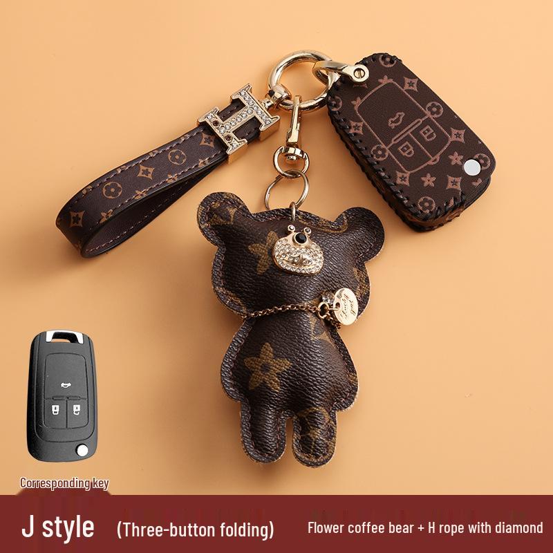 21 Buick Key Cover: New Excelle, Encore, Verano XT, LaCrosse, Regal - Stylish Women's Car Key Case