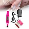 Electric Nail File Set With Portable Grinder For Manicure Enthusiasts And Nail Art Practice