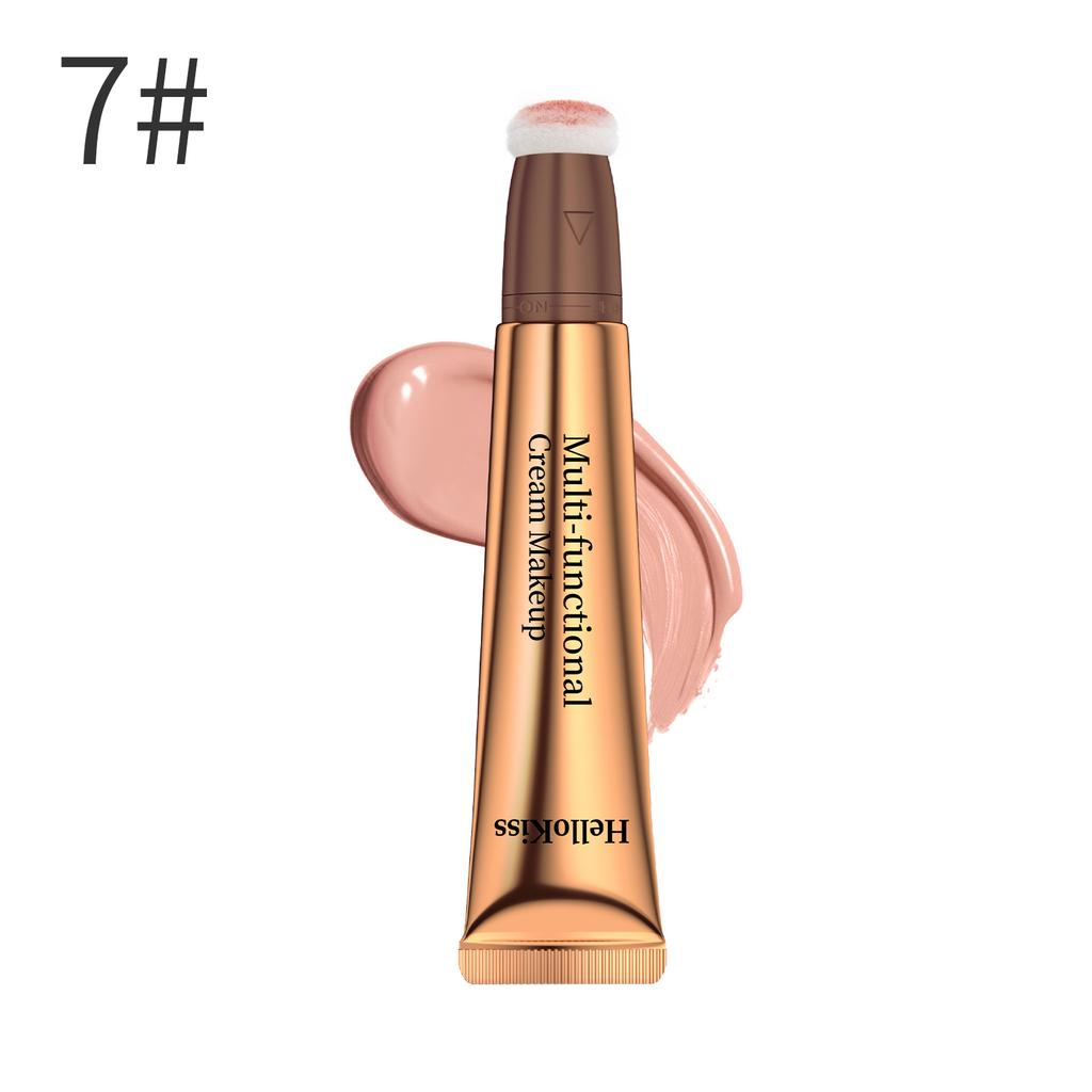 Blush High-gloss Grooming Multi-functional Makeup Pen, Pearlescent Fine Glitter Brightening Facial Grooming Cream