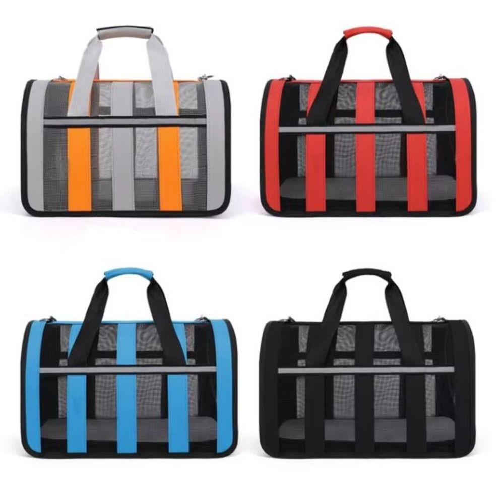 Comfortable Cats Dog Carrier Foldable Pet Travel Bag Outdoor Cat Carrier Bag  Pet Accessories