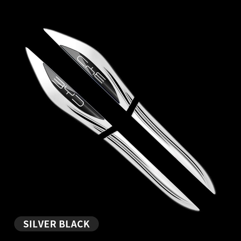 

Car Body Protective Sticker Car Fender Side Blade Badge For BYD F3 E6 Yuan Plus Atto F0 G3 I3 Ea1 Song Max Tang Dmi F3 2014 G6 чёрный