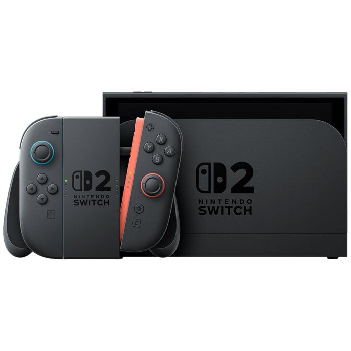 Nintendo Switch 2 Console with Replaceable Battery • Light Blue & Light Red