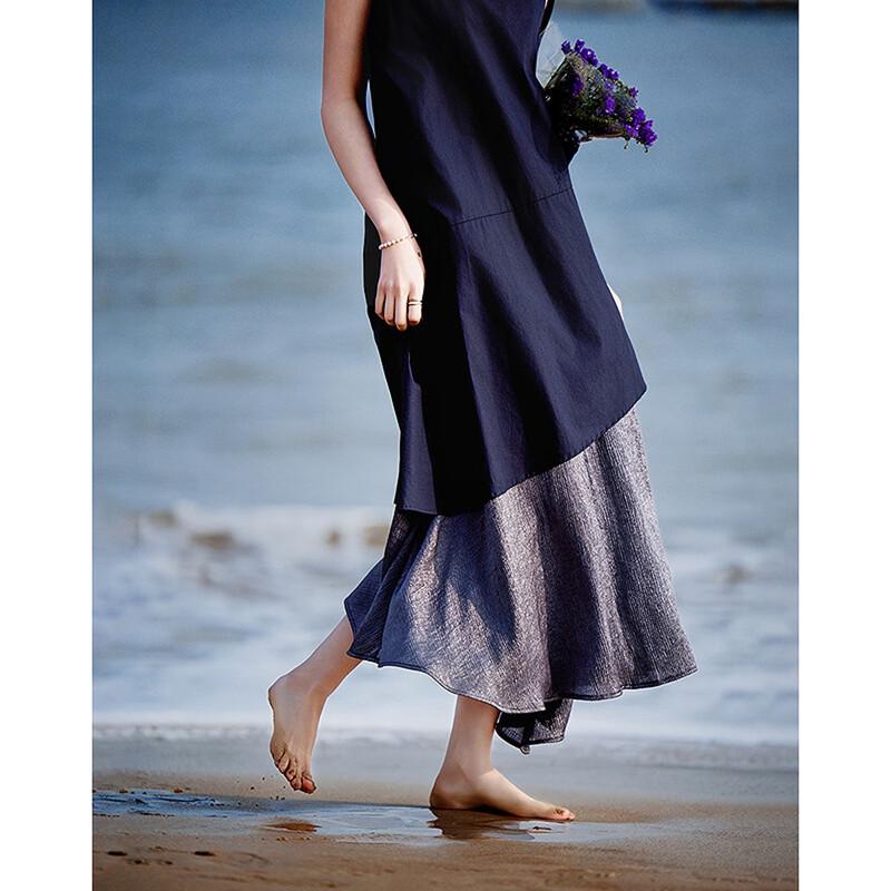 Demana Cotton Island Retro Commuter Sleeveless Dress