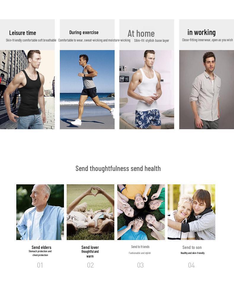 Men's Lightweight Breathable Cotton Y-Back Tank Top for Fitness and Sports