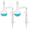 All Glass Still Round Bottomed Flat Bottomed Distillation Flask Laboratory Distillation Purification Serpentine Condenser Tube