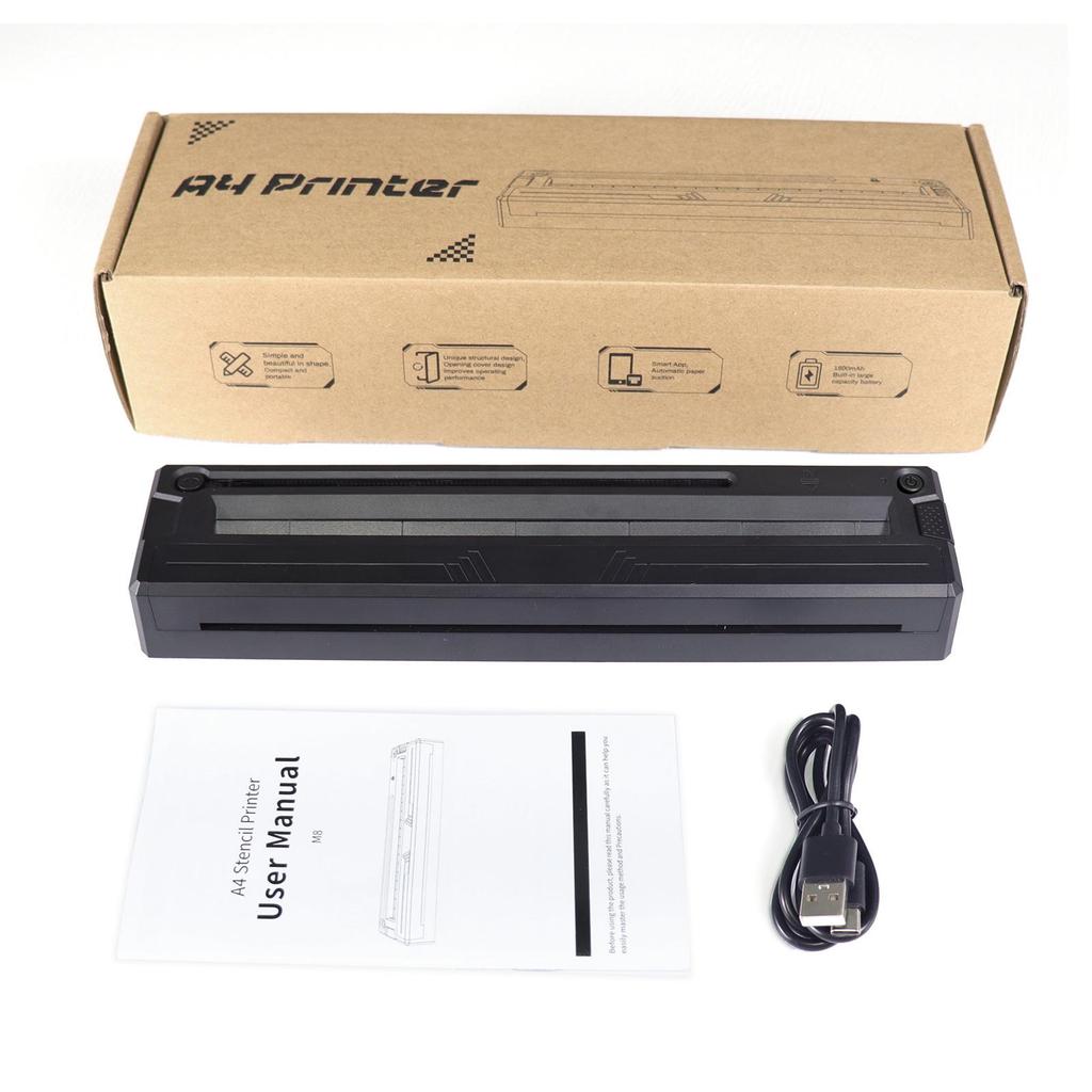 Cost-Effective Portable Ultra HD Tattoo Thermal Printer for Matte A4 Transfers